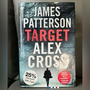 Target: Alex Cross First Edition Hardcover by James Patterson EUC